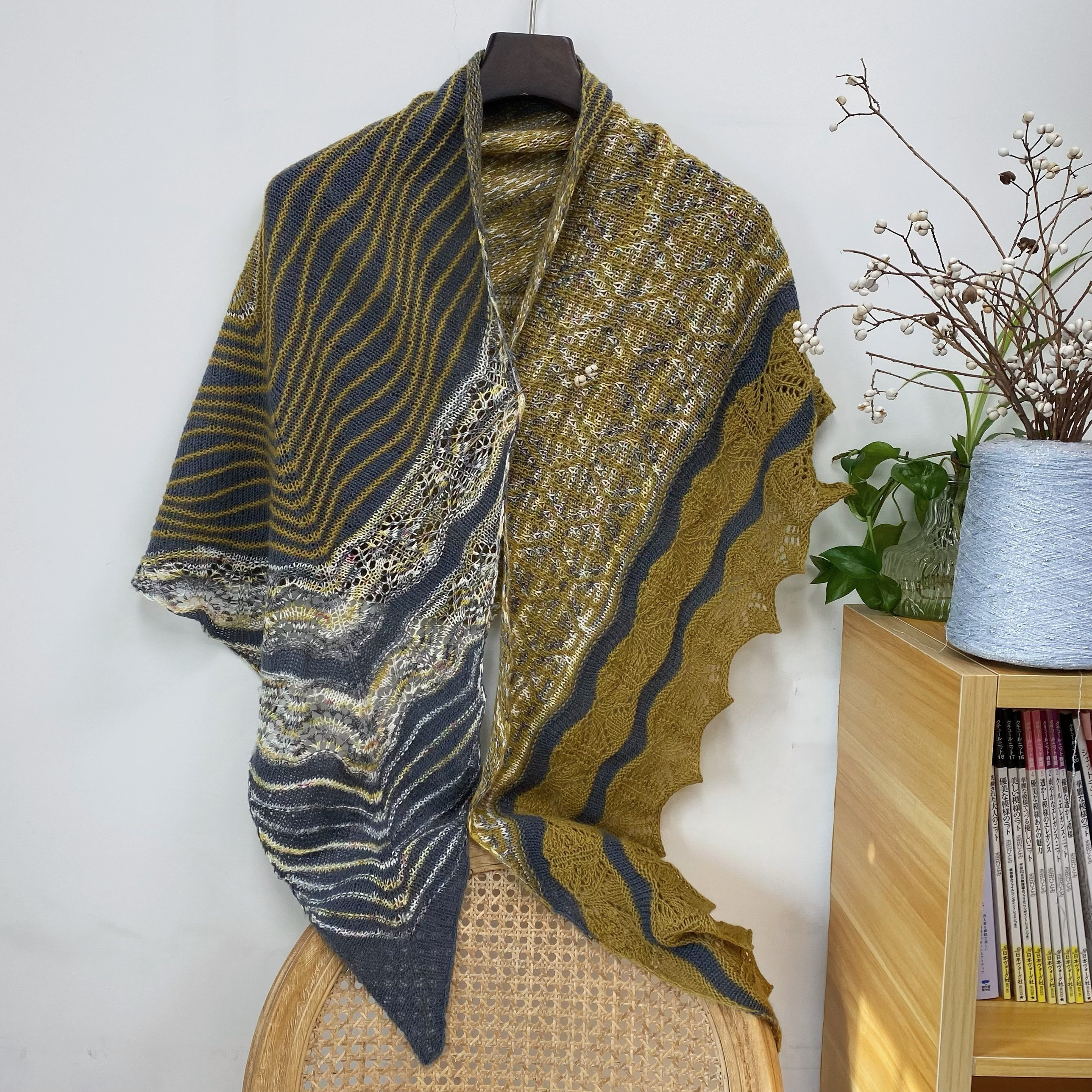 卡乐织 伊斯坦布尔披肩围巾材料包非成品 手工编织材料包,服饰配件/皮带/帽子/围巾,围巾/丝巾/披肩,淘宝优惠券,粉丝福利购,淘宝优惠卷