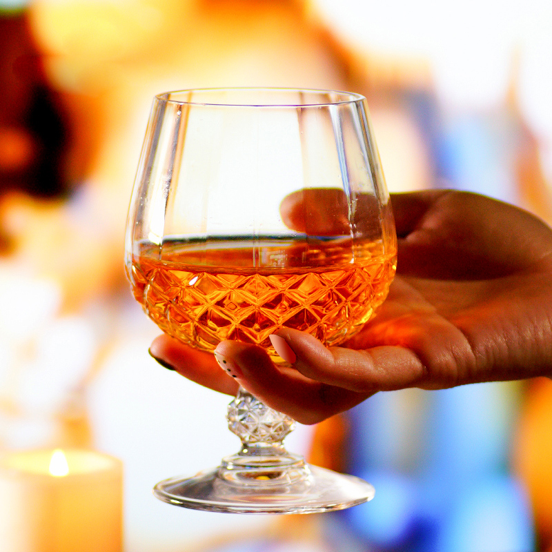 CDA情迷钻石水晶法国进口高脚杯