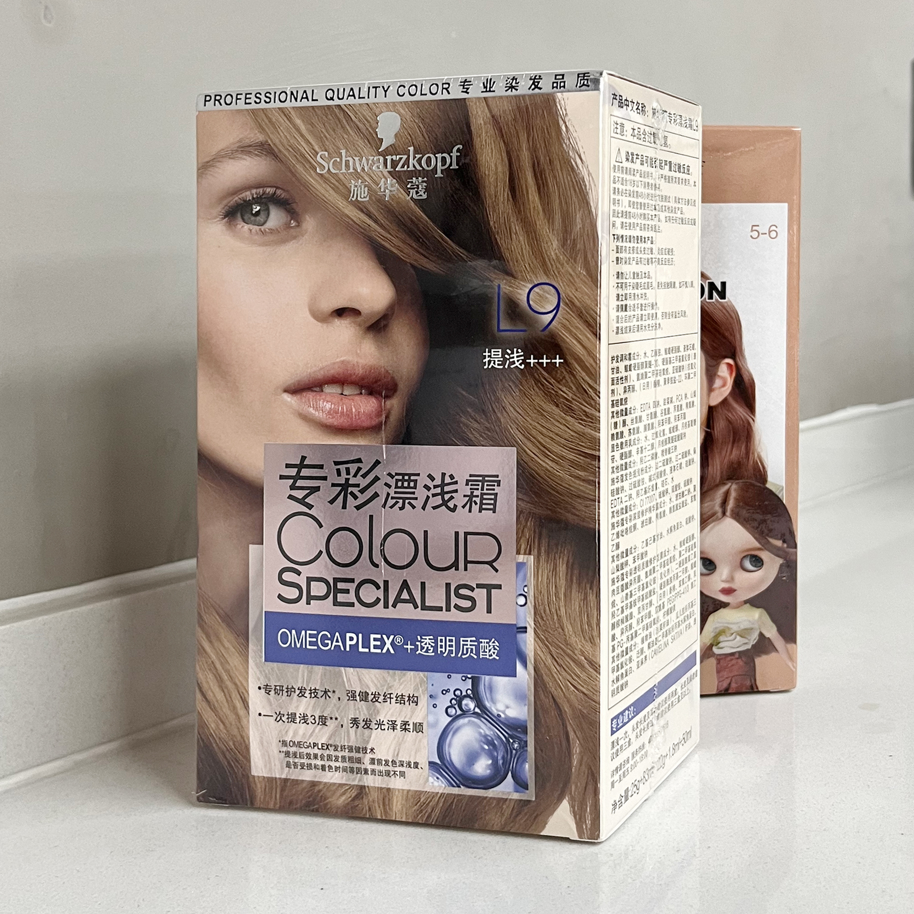 施华蔻漂浅霜L9漂发剂不伤发