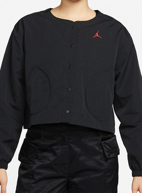 Nike/耐克正品JORDAN春新款女子运动休闲套头夹克外套 DN4417-010