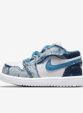 Nike/耐克正品JORDAN 1 LOW ALT 婴童低帮运动休闲鞋 DM8949-100