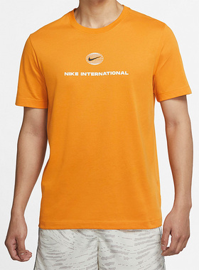 Nike/耐克正品夏季印花运动训练休闲男子圆领短袖T恤DM5440-738