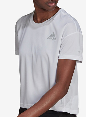 Adidas/阿迪达斯正品新款夏季女子舒适休闲透气短袖T恤 H32236