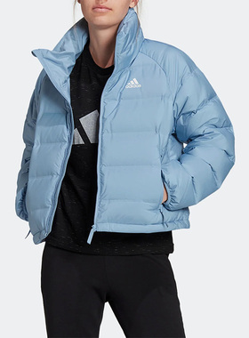 Adidas/阿迪达斯正品休闲女子时尚潮流运动保暖羽绒服 GQ7118