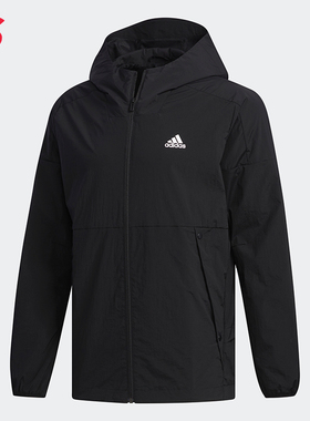 Adidas/阿迪达斯正品 O2 WB WIND 男子休闲运动夹克外套EH3770