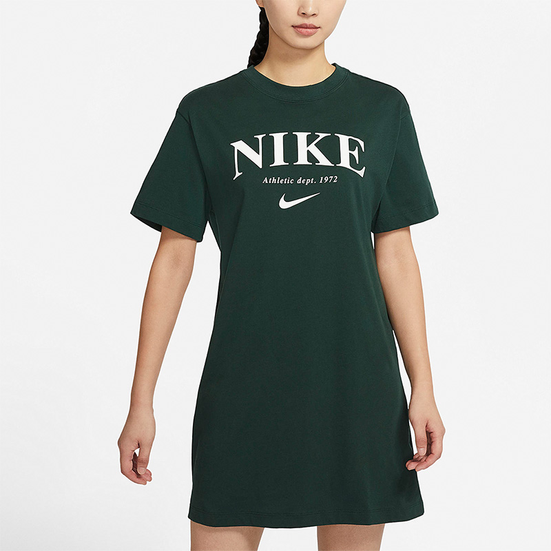 Nike/耐克正品夏季女子运动休闲透气简约连衣裙DX6312-397