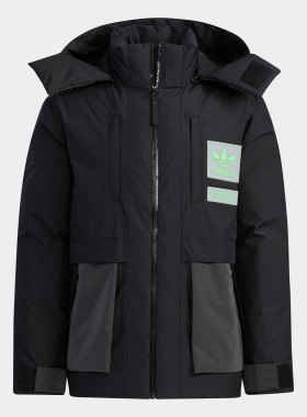 Adidas/阿迪达斯正品三叶草秋冬款男子保暖羽绒服H66017