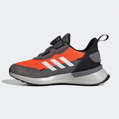 Adidas/阿迪达斯正品新款RapidaRun BOA K小童轻便运动鞋EF9214