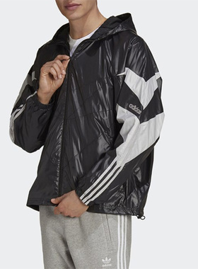 Adidas/阿迪达斯正品三叶草SPRT Shark男子运动休闲夹克H06721