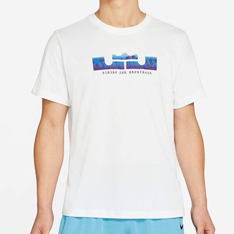 耐克男子舒适篮球运动短袖T恤