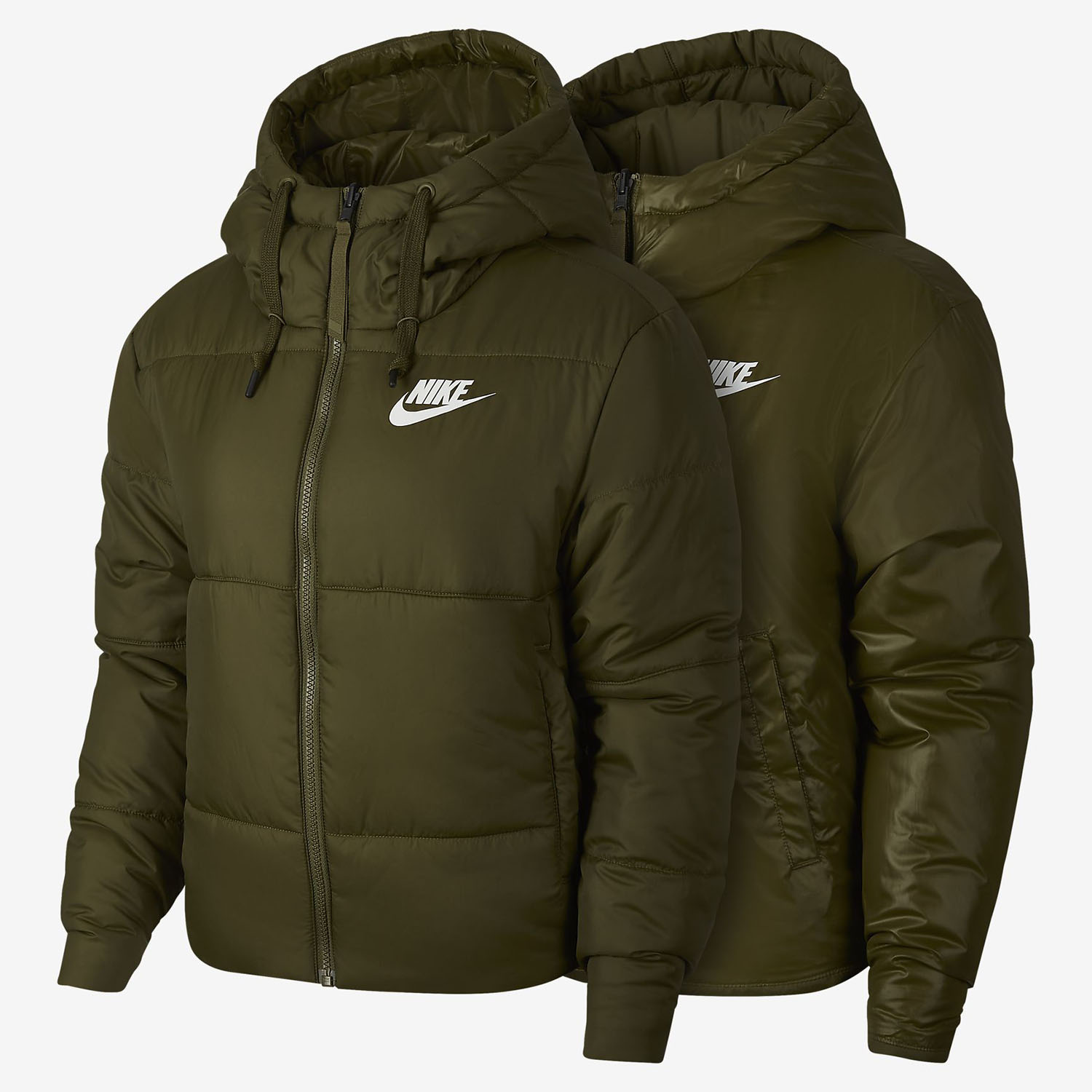 耐克正品棉服连帽加厚正品外套