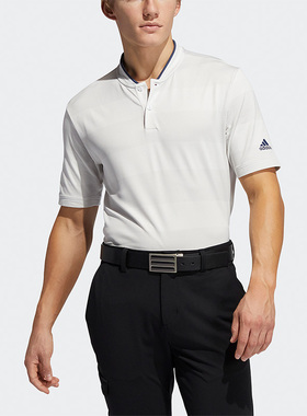 Adidas/阿迪达斯正品新款男子高尔夫休闲短袖POLO衫GL4641