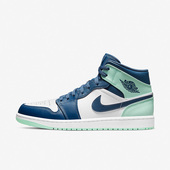 耐克正品 AJ1男子高帮篮球鞋 AIR Nike JORDAN1 MID 554724 413