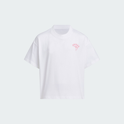 阿迪达斯儿童休闲短袖圆领T恤