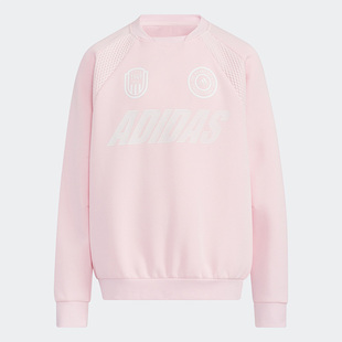 大童舒适运动圆领卫衣套头衫 新款 HM5253 阿迪达斯正品 Adidas