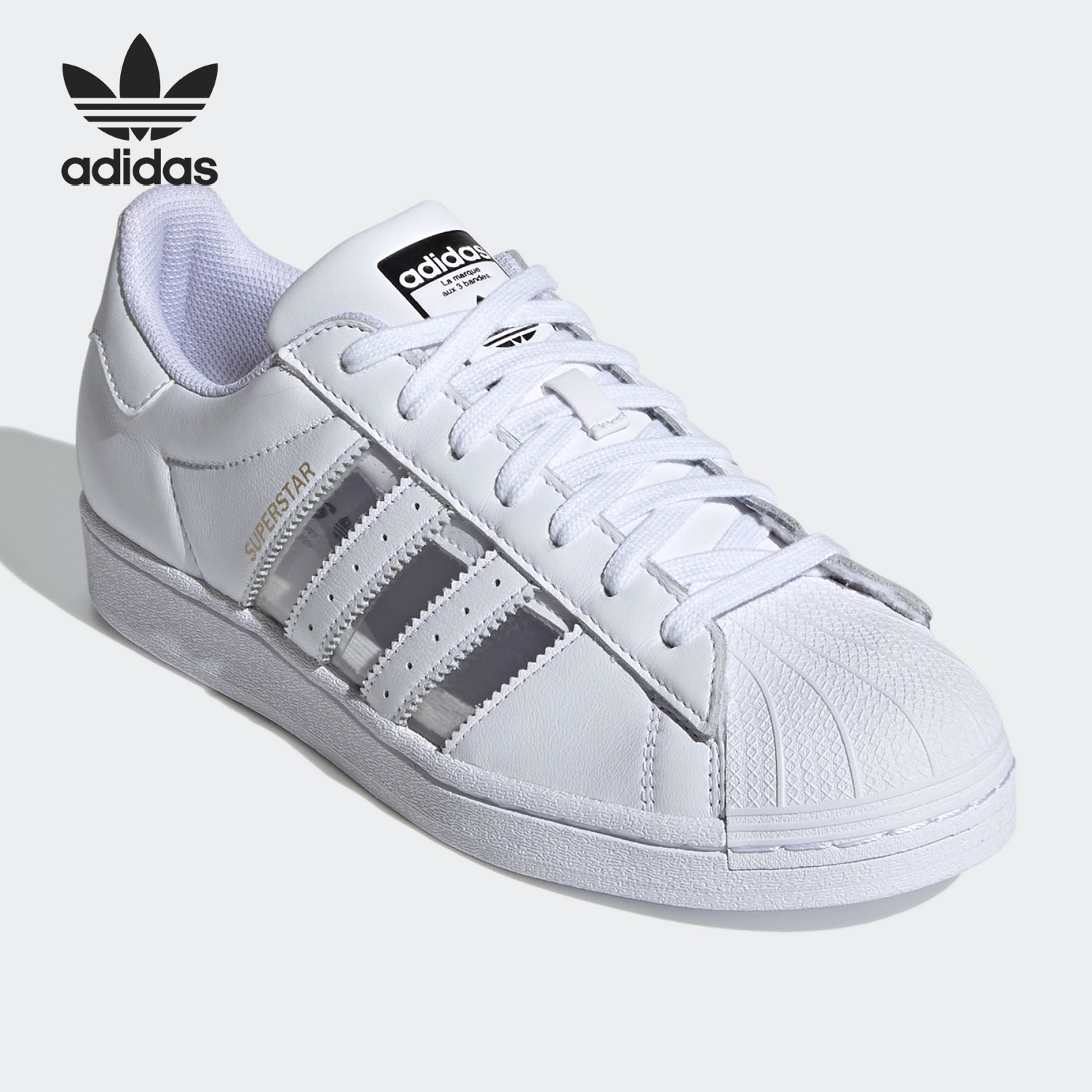 Adidas/阿迪达斯正品年新款男女低帮三叶草运动板鞋 FY7717