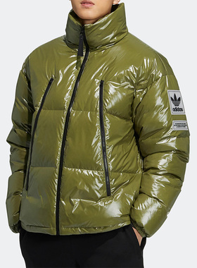Adidas/阿迪达斯正品三叶草男子运动保暖防风羽绒服 H66014