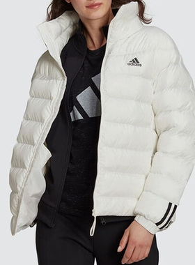 Adidas/阿迪达斯正品冬新款女子户外运动休闲立领棉服 GT1713