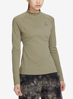 Nike/耐克正品新款Air Jordan女子运动休闲简约长袖T恤DV1421-351