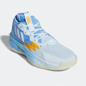 阿迪达斯正品 Kingdoms男女同款 DAME Adidas 缓震篮球鞋 HQ4504