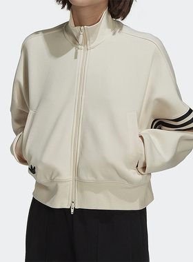 Adidas/阿迪达斯正品三叶草TRACKTOP 女子运动休闲夹克外套HM1749