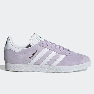W男女低帮休闲板鞋 三叶草GAZELLE EF6508 阿迪达斯正品 Adidas