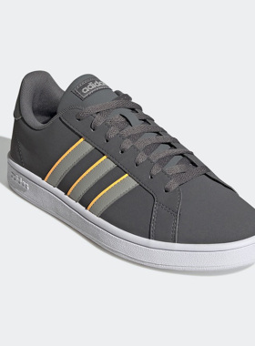 Adidas阿迪达斯正品GRAND COURT BASE男子低帮运动休闲板鞋H02052