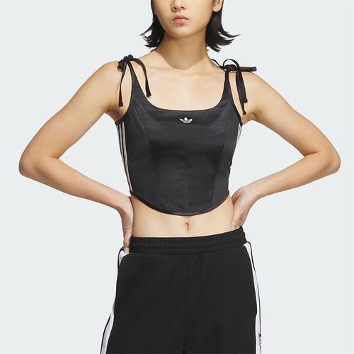 阿迪达斯女士复古吊带背心