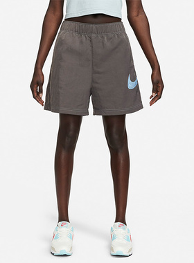 Nike/耐克正品夏季新款休闲时尚女子运动梭织短裤DM6753-254