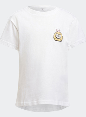 Adidas/阿迪达斯正品夏季新款运动休闲小童短袖T恤 H22618