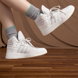 男女高帮休闲运动板鞋 Adidas 新款 春季 ID6005 阿迪达斯正品