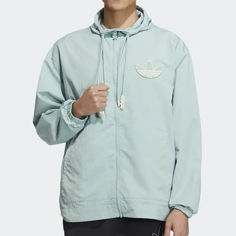 阿迪达斯正品男子连帽外套