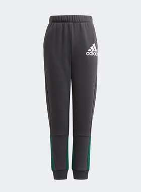Adidas/阿迪达斯正品秋冬男童运动休闲透气束脚长裤 H07736