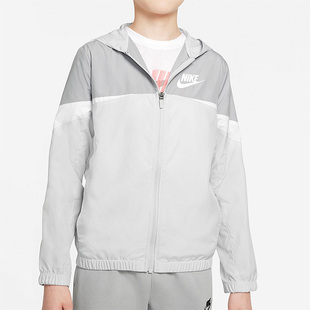 JACKET大童休闲运动连帽夹克外套DD8701 WOVEN 025 耐克正品 Nike