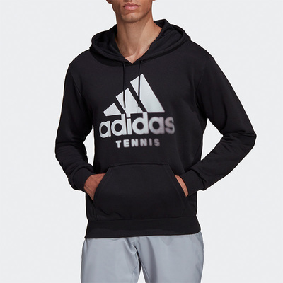阿迪达斯男子连帽套头卫衣
