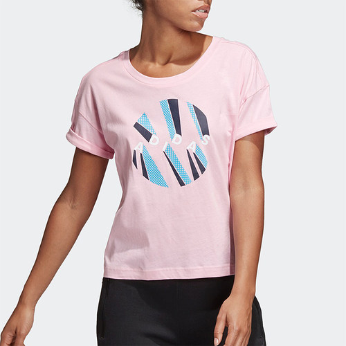 Adidas/阿迪达斯女士运动短袖