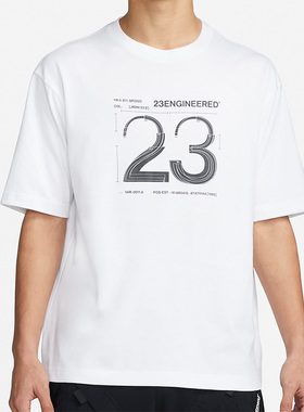 Nike/耐克正品Jordan休闲男子时尚运动短袖T恤上衣 DH8914-100