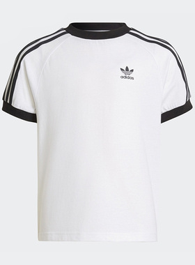 Adidas/阿迪达斯正品三叶草夏新款小童运动休闲透气短袖T恤HK2912