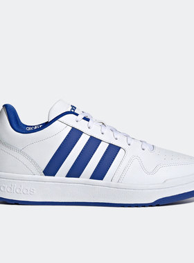 Adidas/阿迪达斯正品Neo运动低帮轻便休闲男子系带舒适板鞋H00461