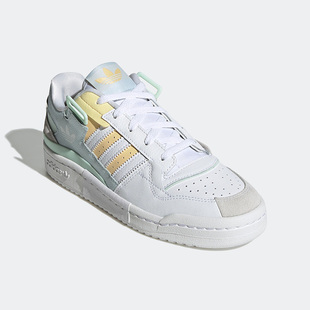 EXHIBIT女子休闲板鞋 三叶草FORUM GX2160 阿迪达斯正品 Adidas