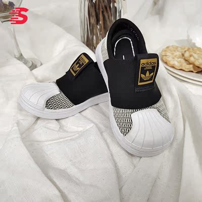 阿迪达斯正品smr儿童休闲鞋