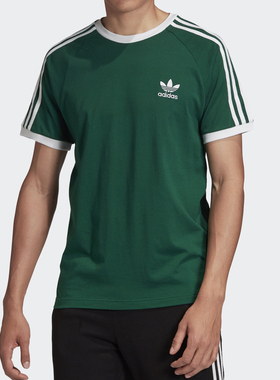 Adidas/阿迪达斯正品 夏季新款三叶草男子运动型格T恤 GD9935