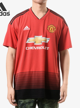 Adidas/阿迪达斯正品男子球迷版主场短袖比赛服CG0040 AC1414