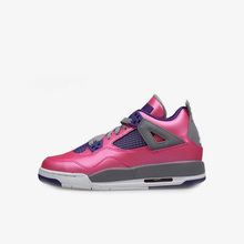 Nike/耐克正品Air Jordan 4 AJ4女子GS大童篮球鞋487724-607