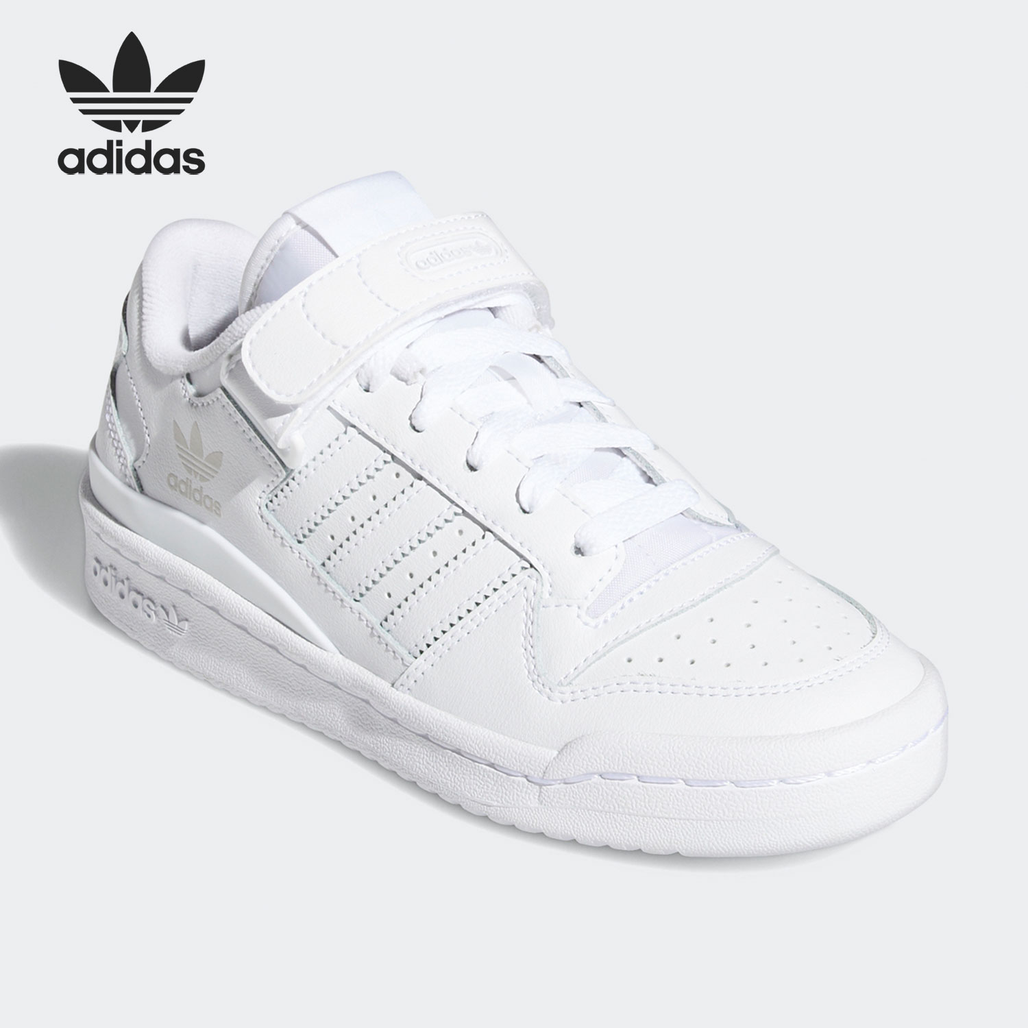 Adidas/阿迪达斯正品小白鞋春季新款大童休闲鞋三叶草 FY7973 童鞋/婴儿鞋/亲子鞋 运动鞋 原图主图