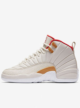 Nike/耐克正品Jordan 12 CNY女子GS大童运动篮球鞋881428-142