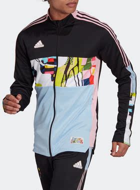 Adidas/阿迪达斯正品年夏季新款男子立领足球训练夹克 H50879