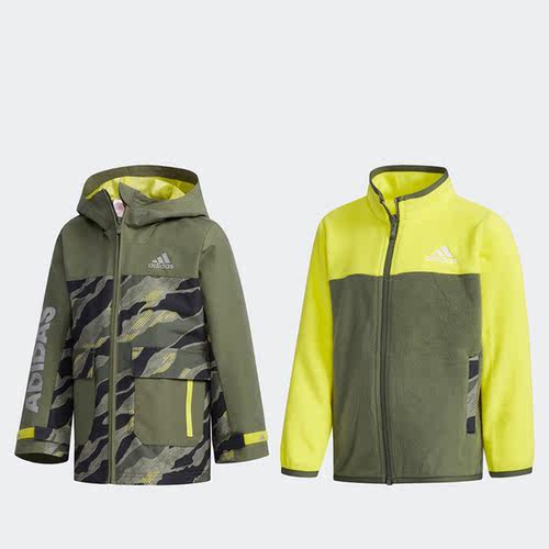 冬季小童休闲运动保暖棉服