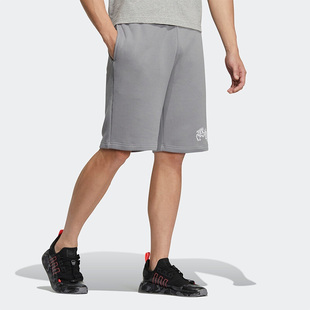 H49562 Adidas 阿迪达斯正品 三叶草夏季 男子运动休闲针织跑步短裤