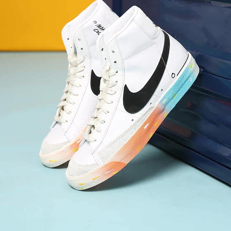 Nike/耐克正品男子开拓者BLAZER MID高帮休闲板鞋DJ4278-101,运动鞋new,板鞋,淘宝优惠券,粉丝福利购,淘宝优惠卷
